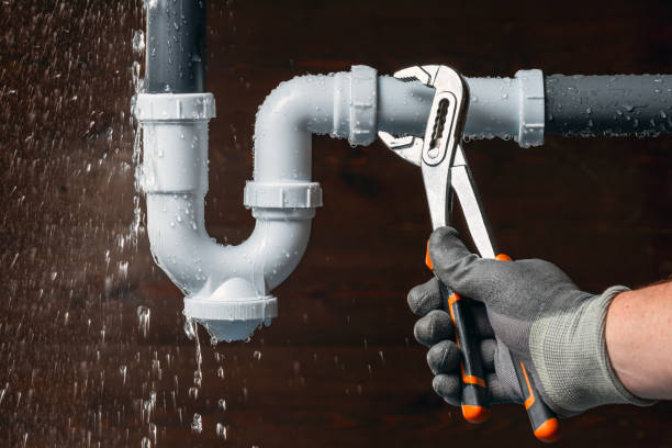 Professional Emergency Plumber technician working in Roann, IN